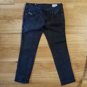 Diesel Black Jeans Cuddie Stretch W30 L30